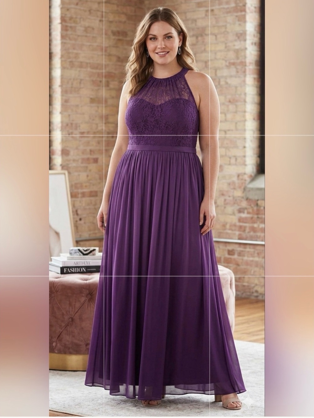 JJ's House Womens  Illusion Maxi Dress 82E
